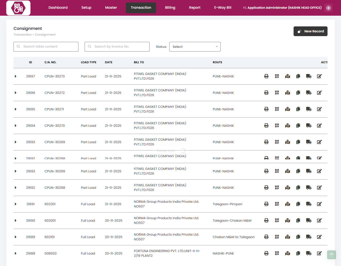 File Tracking System
